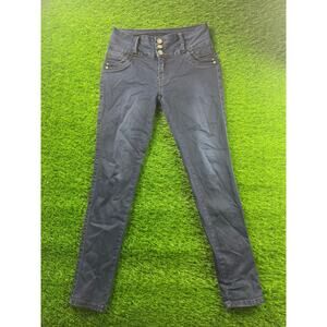Silver Diva Women’s High Rise Skinny Jeans Size 9 Stretch Denim Dark Wash
